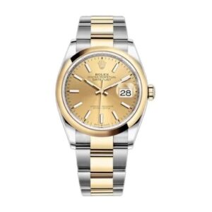 Rolex Datejust Champagne Watch